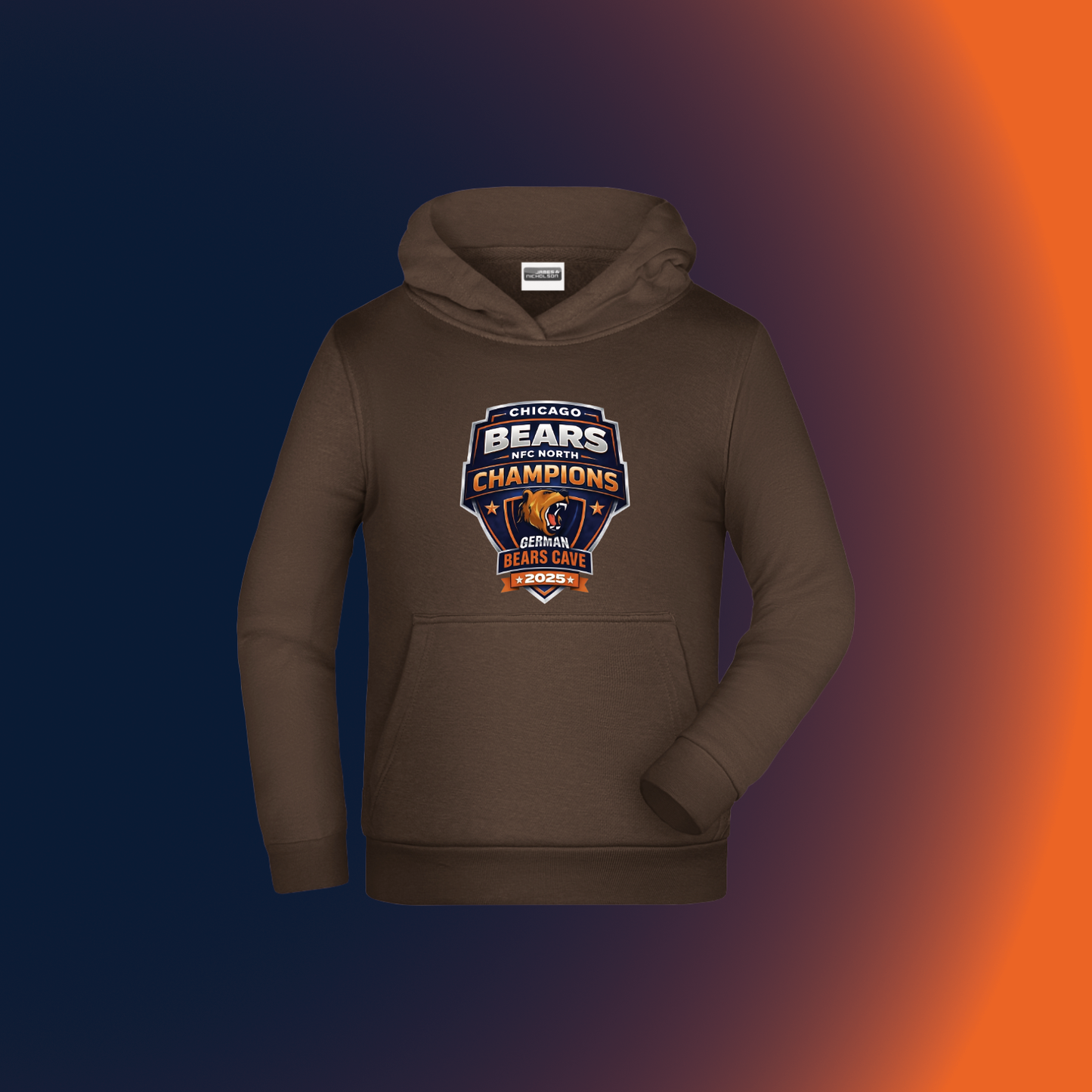 German Bears Cave "NFC North Champion 2025"