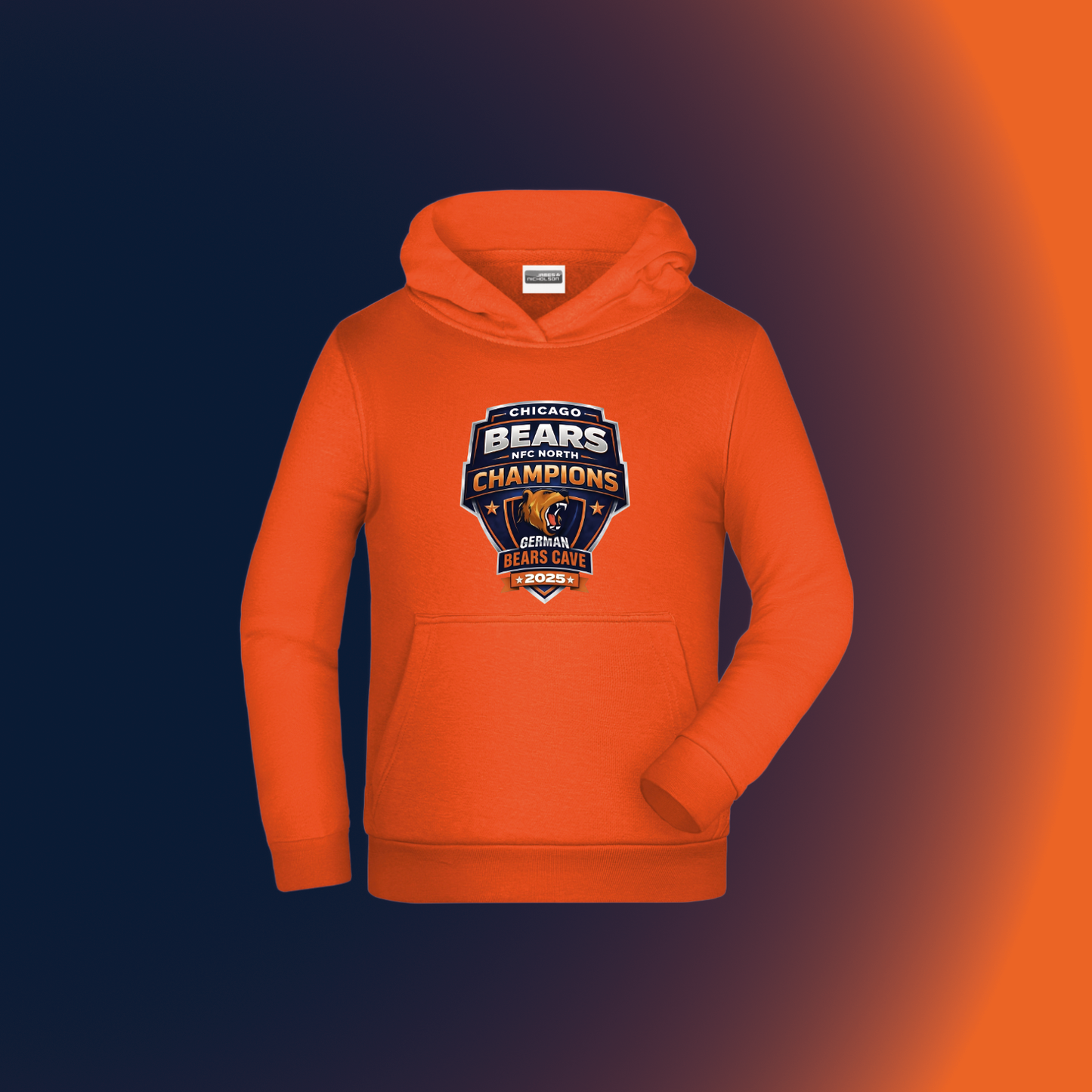German Bears Cave "NFC North Champion 2025"