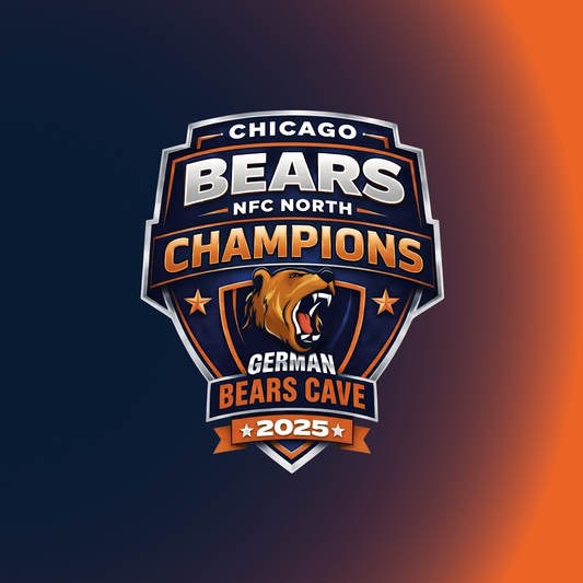 German Bears Cave "NFC North Champion 2025"