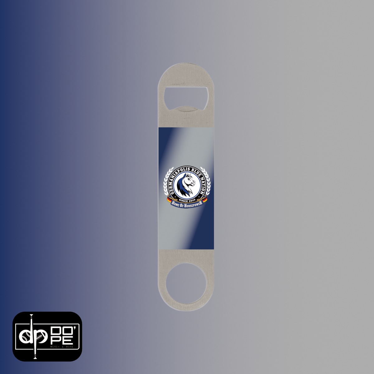 Germaniapolis Blue Nation Flaschenöffner "Horsepower"